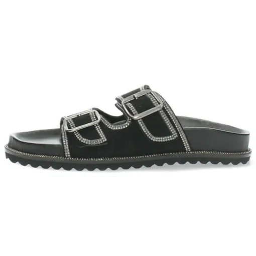 Zwarte slippers