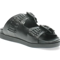 Zwarte slippers