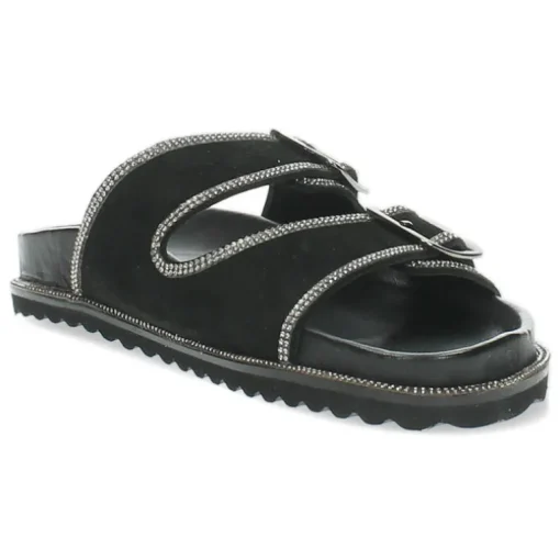 Zwarte slippers