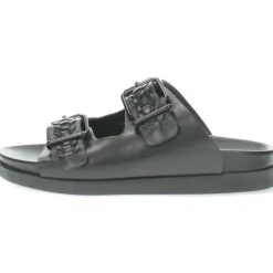 Zwarte slippers