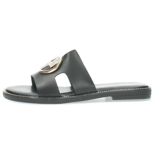 Zwarte slippers