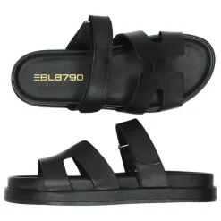 Zwarte slippers
