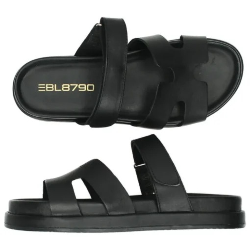 Zwarte slippers