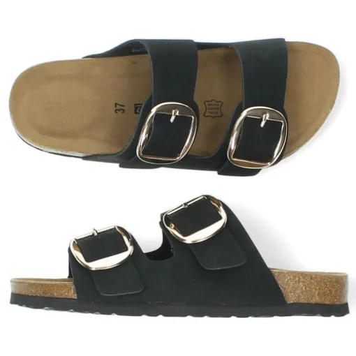 Zwarte slippers