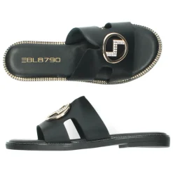 Zwarte slippers