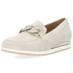 Beige loafers