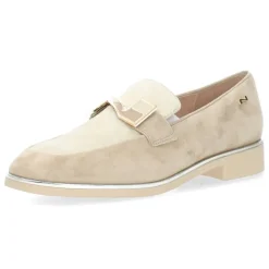 Beige loafers