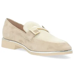Beige loafers
