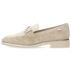Beige loafers
