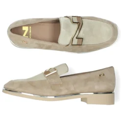 Beige loafers