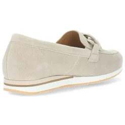Beige loafers