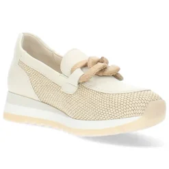 Beige loafers