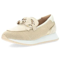 Beige loafers