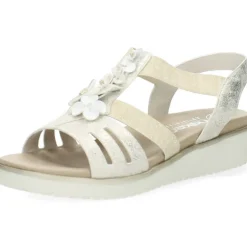 Beige sandalen
