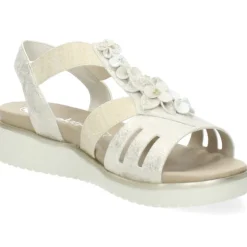 Beige sandalen