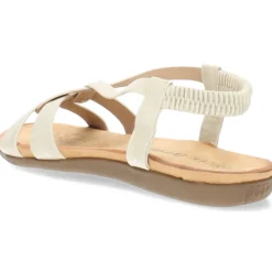 Beige sandalen