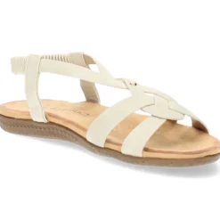 Beige sandalen