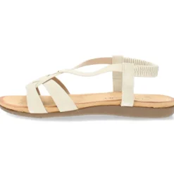 Beige sandalen