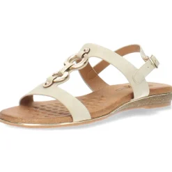 Beige sandalen