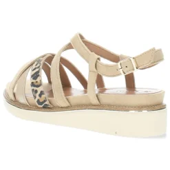Beige sandalen