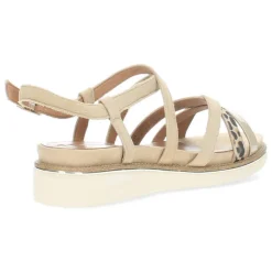 Beige sandalen