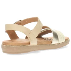 Beige sandalen
