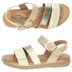 Beige sandalen