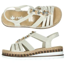 Beige sandalen
