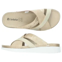 Beige slippers