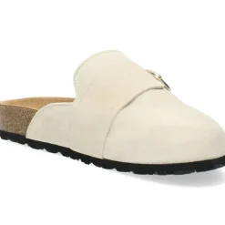 Beige slippers