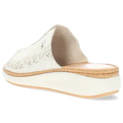 Beige slippers