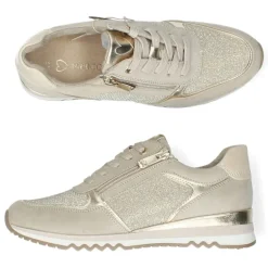 Beige sneakers