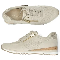 Beige sneakers