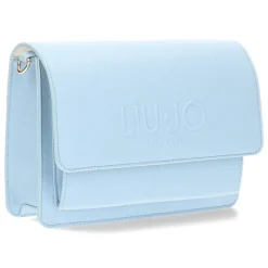 Blauwe crossbody