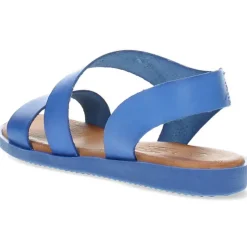 Blauwe sandalen