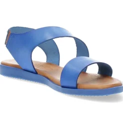 Blauwe sandalen