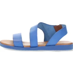 Blauwe sandalen