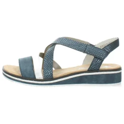 Blauwe sandalen