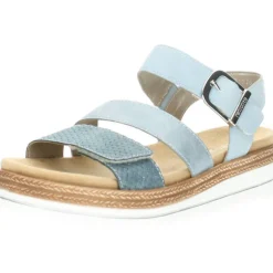Blauwe sandalen