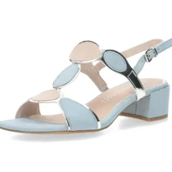Blauwe sandalen