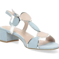 Blauwe sandalen