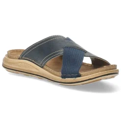 Blauwe slippers