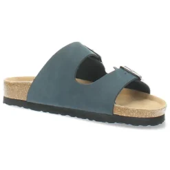 Blauwe slippers