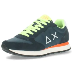 Blauwe sneakers