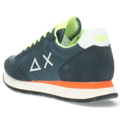 Blauwe sneakers