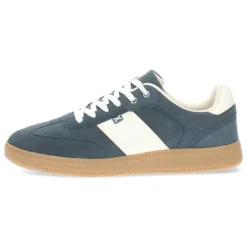 Blauwe sneakers