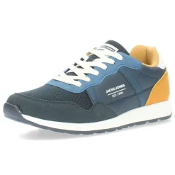 Blauwe sneakers
