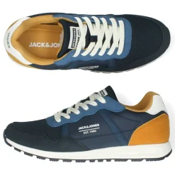 Blauwe sneakers