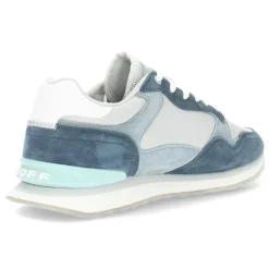 Blauwe sneakers
