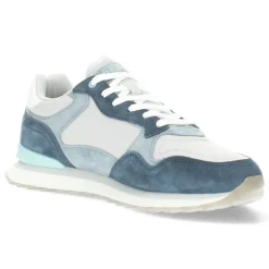 Blauwe sneakers